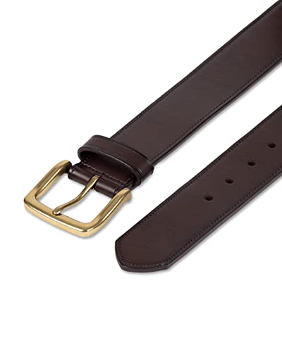Image of Amazon Essentials Men's Raw Edge Jeans Belt