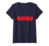 Womens Kodak Kodachrome 40 V-Neck T-Shirt