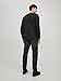 JACK & JONES Herren Jjebasic Knit Crew Neck Noos Pullover, Forest Night/Detail:Twisted with Black, L