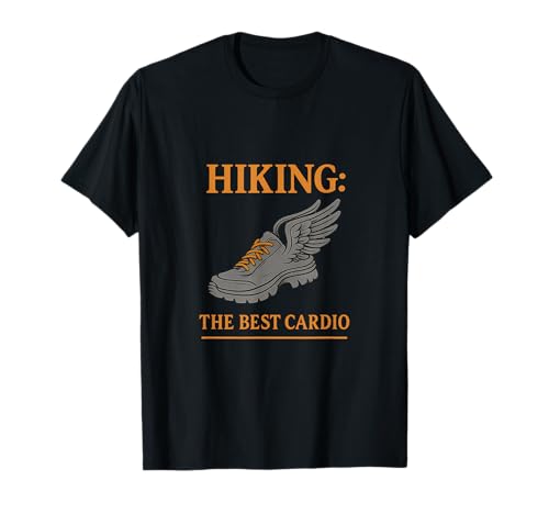 Randonnée Le Meilleur Cardio: Baskets avec Ailes en Plein air T-Shirt