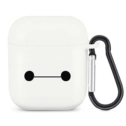 AirPods �P�[�X �x�C�}�b�N�X �G�A�[�|�b�Y 1/2 �P�[�X AirPods��1����Ƒ�2����ɑΉ� Airpods�J�o�[ �ی�J�o�[ �J���r�i�t�� TPU �L�����N�^�[ ������� �l�C �ϏՌ� �y��