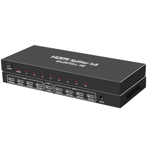 AIM HDMI分配器 1入力8出力 AVS-4K108 ヨドバシ.com - エイム電子 AIM HDMI分配器 1入力8出力 AVS