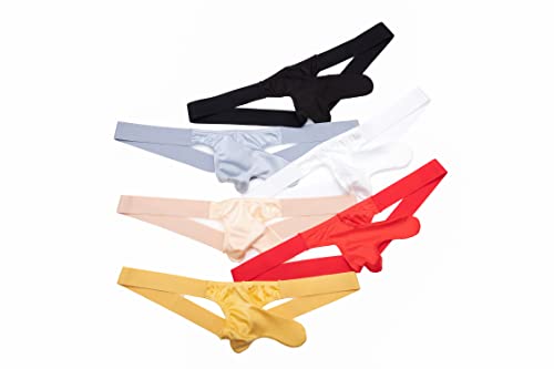 Evankin Men's Sexy Comfortable and Breathable U-shaped Light Fabric Thong with Low Waist Underwear2