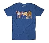 theCHIVE The Sandlot Baseball Team 90s Sports Movie T-Shirt (Men, Large, Blue)