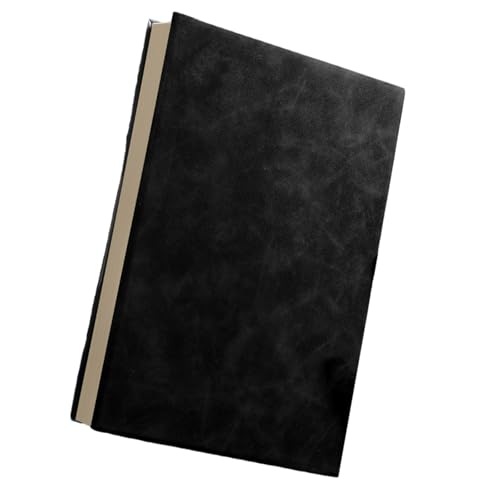 Carnet de notes d'affaires contre le manque de place, 4 bloc-notes en cuir de 384 pages