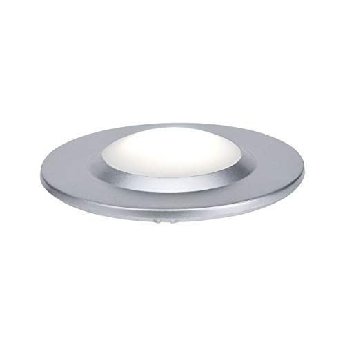 Paulmann 988.72 Recessed Outdoor Wall Light, Integrated, White
