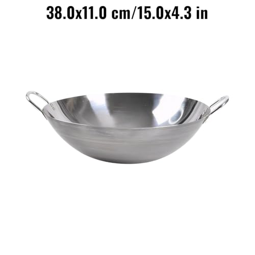 Wok de Hierro con Fondo Redondo para Salteado miniatura 7