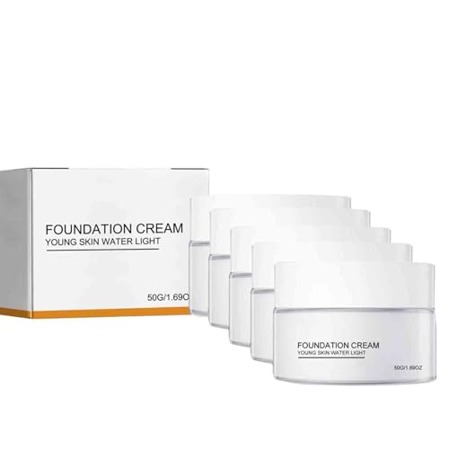Full Cover Concealer 5 Stück CC Cream Changing Foundation Abdeckstift Gesicht Make Up Foundation Feuchtigkeitsspendende für Alle Haut Concealer Dunkle Augenringe Kaschieren Narben Feine Linien Flecken