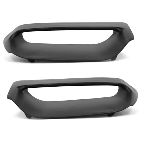 VXTMXEWTPC for Ford for Mustang 1971-1973 Hood Scoop Louvers Metal Pair FM-BH030 D1ZZ-16C630