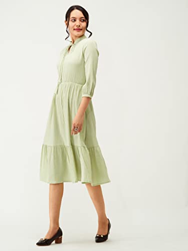 Image of AASK Women Fit and Flare Dress