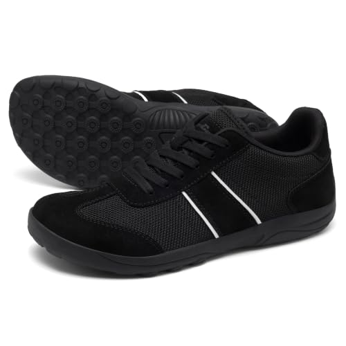 SILENTCARE Men's Wide Barefoot Shoes Sneakers Minimalist