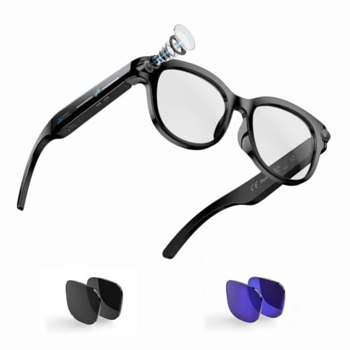 AHENOD Lunettes intelligentes IA de avec...