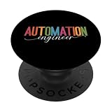 Colorful Automation Engineer: Automated Systems Expertise PopSockets Adhesive PopGrip