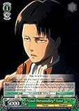 Weiss Schwarz - "Cool Personality" Levi - AOT/S35-E040 - U (AOT/S35-E040) - Attack on Titan Booster