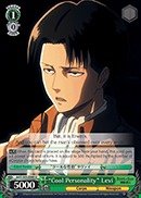 Weiss Schwarz - "Cool Personality" Levi - Aot/S35-E040 - U (Aot/S35-E040) - Attack On Titan Booster Pack #TOP24