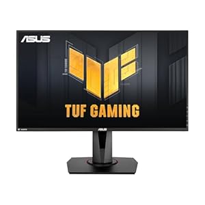 ASUS TUF Gaming VG279QM – 27 Zoll Full HD Monitor – 280 Hz, 1ms GtG, AdaptiveSync & G-Sync kompatibel, DisplayHDR 400 – Fast IPS Panel, 16:9, 1920×1080, DisplayPort, HDMI, ergonomisch
