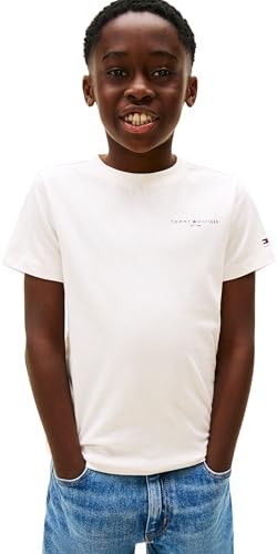 T-Shirt S/S Mixte Tommy Hilfiger en coton premium durable Ks0ks00661