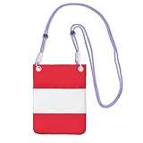 Small Crossbody Cell Phone Purse for Women Mini Fashion Phone Sling Bag Austrian flag Print