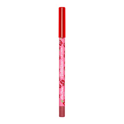 Lime Crime Velvetines Lip Liner, Gurrrl - Red Brown - Soft Long-Lasting Matte Lip Lining Pencil - Waterproof - Won't Smudge, Bleed or Transfer - Vegan - 0.042oz
