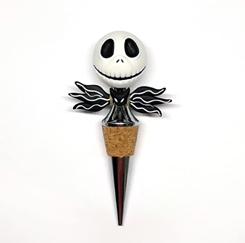 Jack wine bottle stopper Christmas gifts Halloween Skellington Handmade Hallowmas