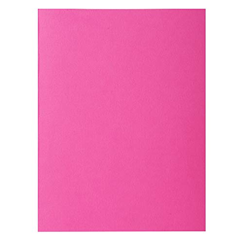 Exacompta - Réf. 217120E - Paquet de 10 chemises rigides ROCK''S 210 g/m2 aux couleurs vives - chemises certifiées PEFC™ - dimensions 24 x 32 cm pour...