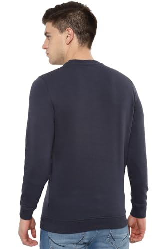 Image of Van Heusen Men Round Neck Cotton Sweatshirt
