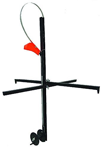 HT Enterprise ETU-2 Fisherman Tip-Up 200' Spool with Line & Drag System- Black Frame, Multi, One Size