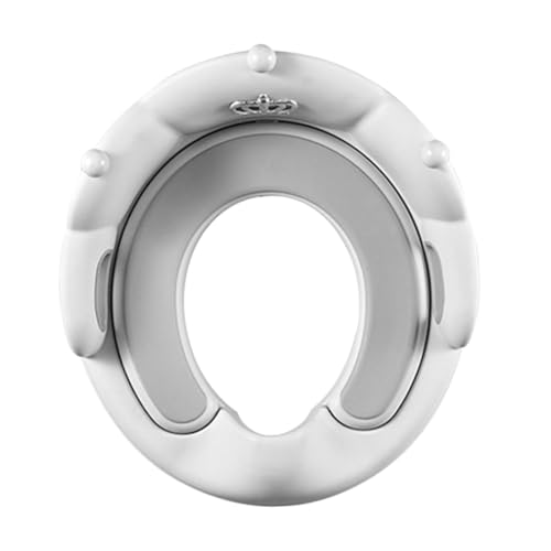 PERSELOSO Asiento de Inodoro para Cojín Acolchado Antideslizante Adaptador para Inodoro Casa Cómodo Limpiar para Bebés y Pequeños