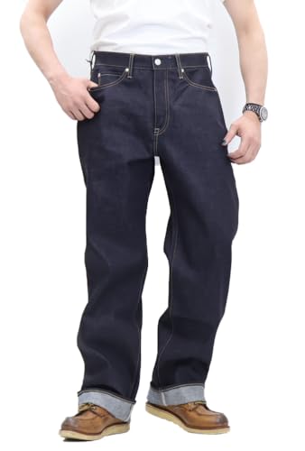 MOMOTARO JEANS �����Y�W�[���Y #400 STANDARD WIDE �X�^���_�[�h ���C�h 14.7oz ���{�� �W�[���Y �f�j�� MMJZ0400 (JP, �E�G�X�g, 30, ID�F�C���f�B�S_���W�b�g(����))