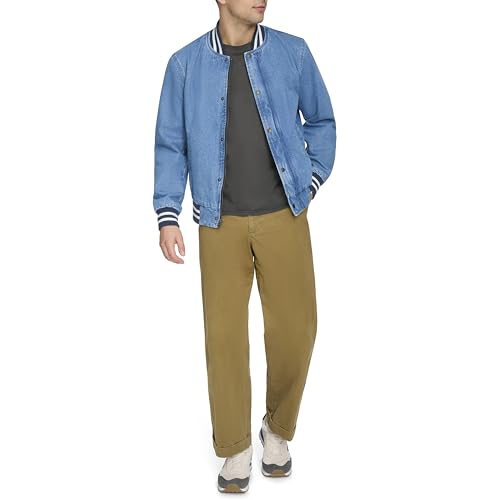 Levi's Men's Varsity Denim Bomber Jacket2