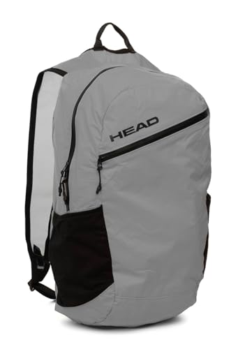 HEAD Foldable Backpack Grey le sac à dos gris idéal pour voyager