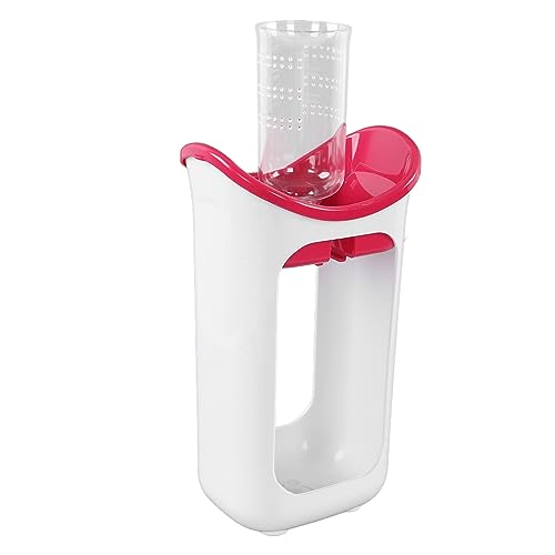 Fdit - Fdit Station de Remplissage de Pochettes pour bébé Transition Alimentaire Idéale pour la Préparation des Aliments de bébé, Facile à Transporter, Matière Plastique (rouge)