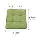 Dualoai Premium Dining Chair Cushions for Comfort, Green