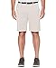 PGA TOUR Men's Motionflux 360 Stretch Flat Front Active Waistband Short, Silver Lining, 36