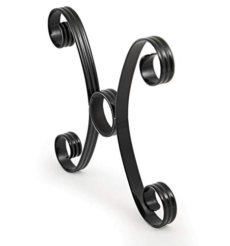 Mango Steam Easy Slip On Wine Glass Holder Black #TOP1