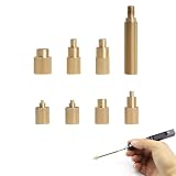MEZOKUCEL Set di 7 punte per saldatura per inserto filettato + adattatore