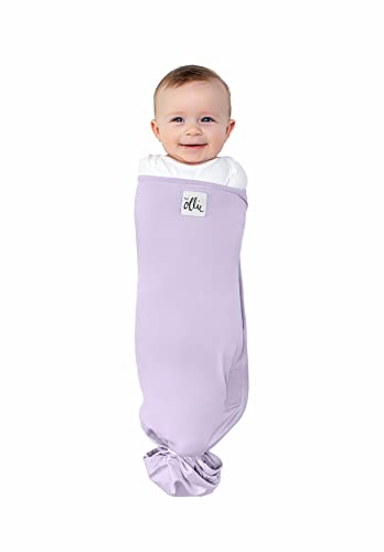 Image of The Ollie Swaddle - Adjustable Baby Swaddle for Newborns | Pediatrician-Approved for Safe Sleep | Easy Closure | Arms-Out | Lightweight, Machine-Washable | Easy Diaper Access