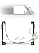 Front Right Passenger Side Power Window Regulator with Motor for 2002-2005 Mini Cooper