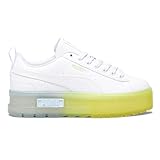 PUMA Womens Mayze Beach Days Platform Sneakers Shoes Casual - White - Size 8.5 M