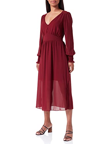 Naf Naf Lawa R1 Vestido, Morado, 38 para Mujer