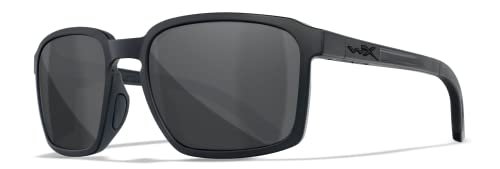 Image of Wiley X WX Alfa Captivate Polarized Sunglasses, Safety Glasses for Men and Women, UV Eye Protection