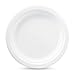 Chinet Classic White, Round All Occasion Fiber Plates, 8.75 Inch, 100 Count