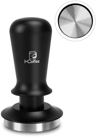 iCoffee 53/58mm Tamper de Pressão Constante para Café Expresso, F...