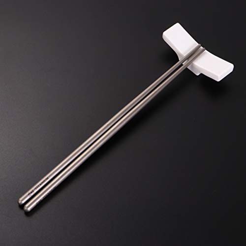 Cabilock 8Pcs Liga Pauzinhos Acumular Repousa Criativo Pauzinhos Colher Garfos Estande Titular Racks