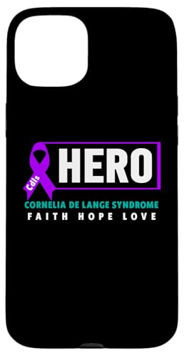 CdLS Awareness Shirt - Cdls Hero Cornelia De Lange�ǌ�Q �X�}�z�P�[�X iPhone 15 Plus �p