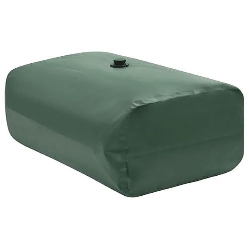 Emmtore Depósito de Agua de Lluvia Plegable PVC 3000 L