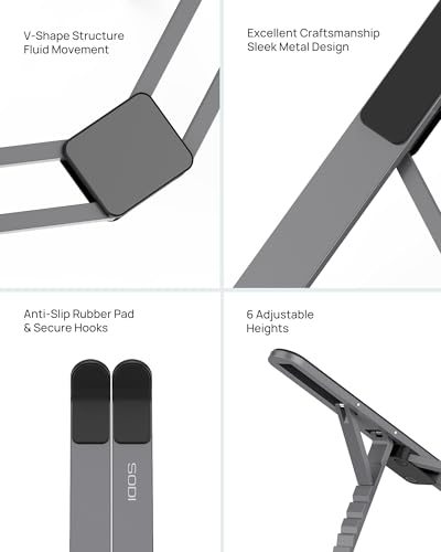 Soporte Plegable Ajustable para Portátil de 10-15.6" miniatura 5