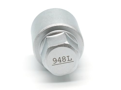 Image of TMAX #948L Anti-Theft Wheel Lug Nut Removal Socket Key 3439 for Volvo