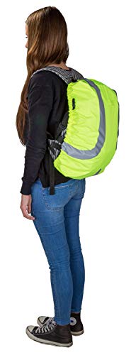 Safety Maker Reflective Backpack Cover Water-Resistant Yellow 45 L, 45L - Image 3