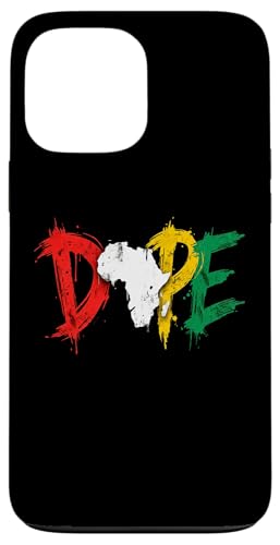 Dope Africa Map Pan African Colors Juneteenth �X�}�z�P�[�X iPhone 13 Pro Max �p